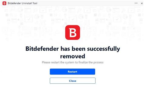 how to uninstall bitdefender